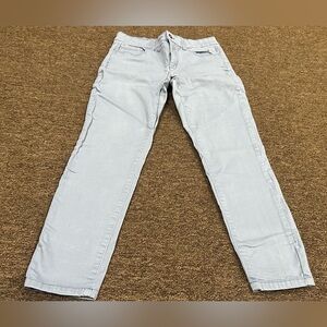 Jones New York Blue Gray Straight Leg Jeans
